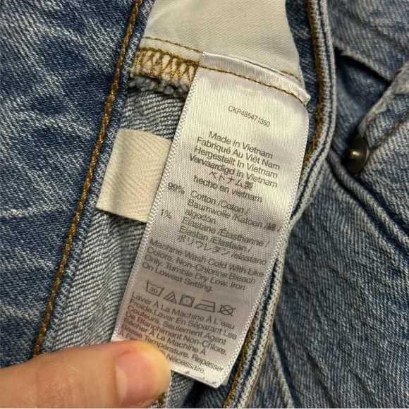 Madewell The Curvy '90s Straight Jean Sz 27 - Picture 15 of 15